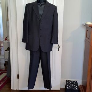 ‎Joseph Abboud black wool suit
